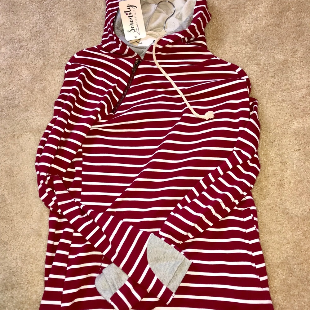 Size Small doublehooded sweatshirt